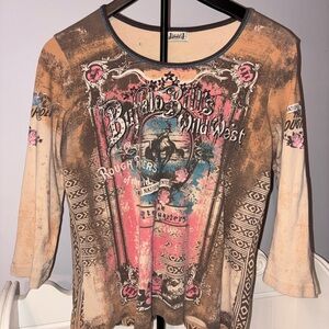 Wild West Graphic Long Sleeve Tee